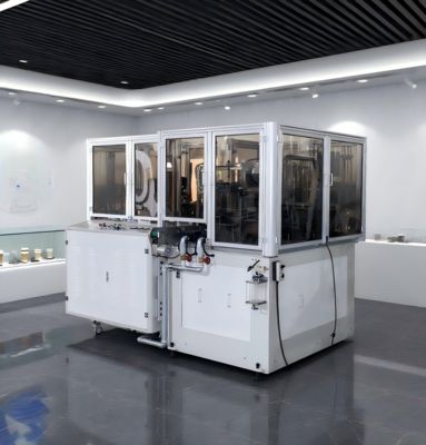 सिंगल/डबल पीई लेपित डिस्पोजेबल कप थर्मोफॉर्मिंग मशीन 120 130 140 150 पीसीएस/मिन